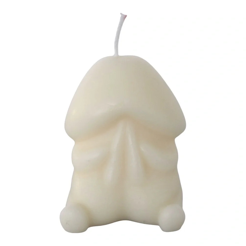 Funny candle gift, Cream Novelty Body Candle